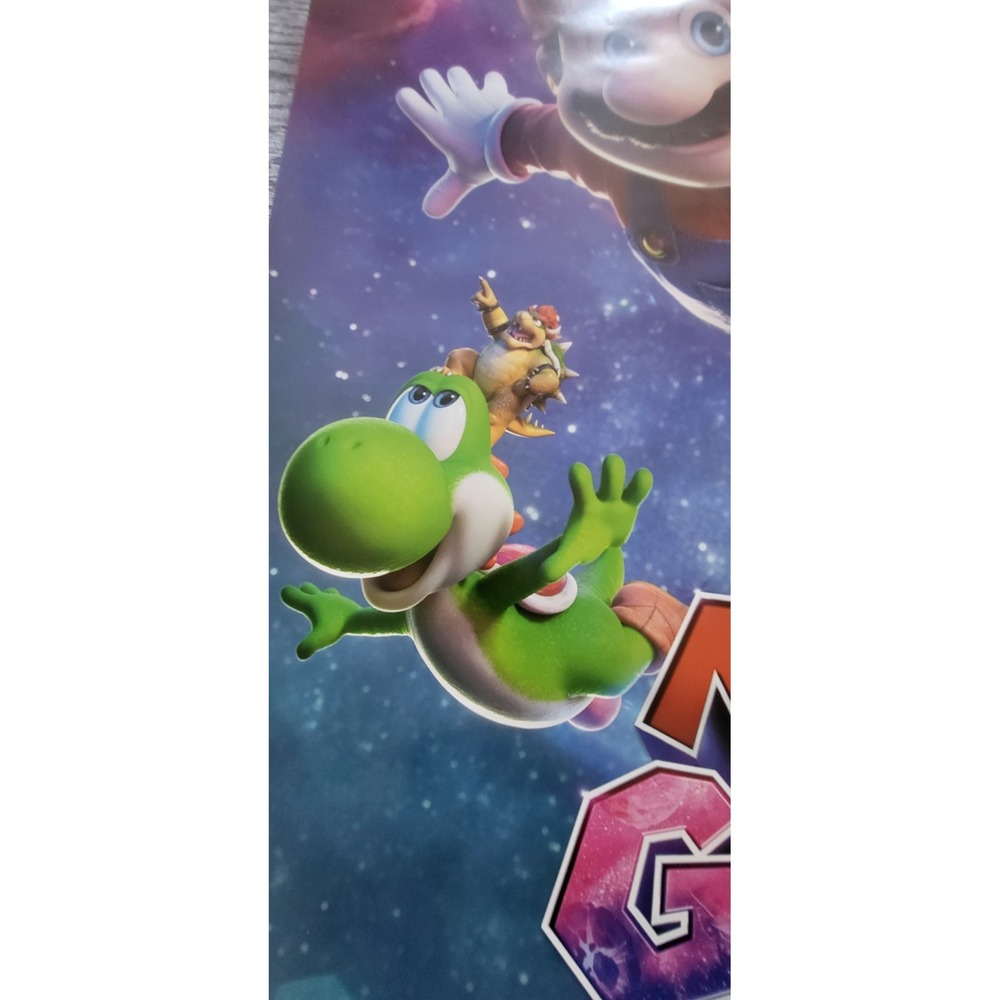 Super Mario Galaxy Movie Poster Video Game Wall Art Print 23x34 Nintendo Decor - Picture 4 of 13